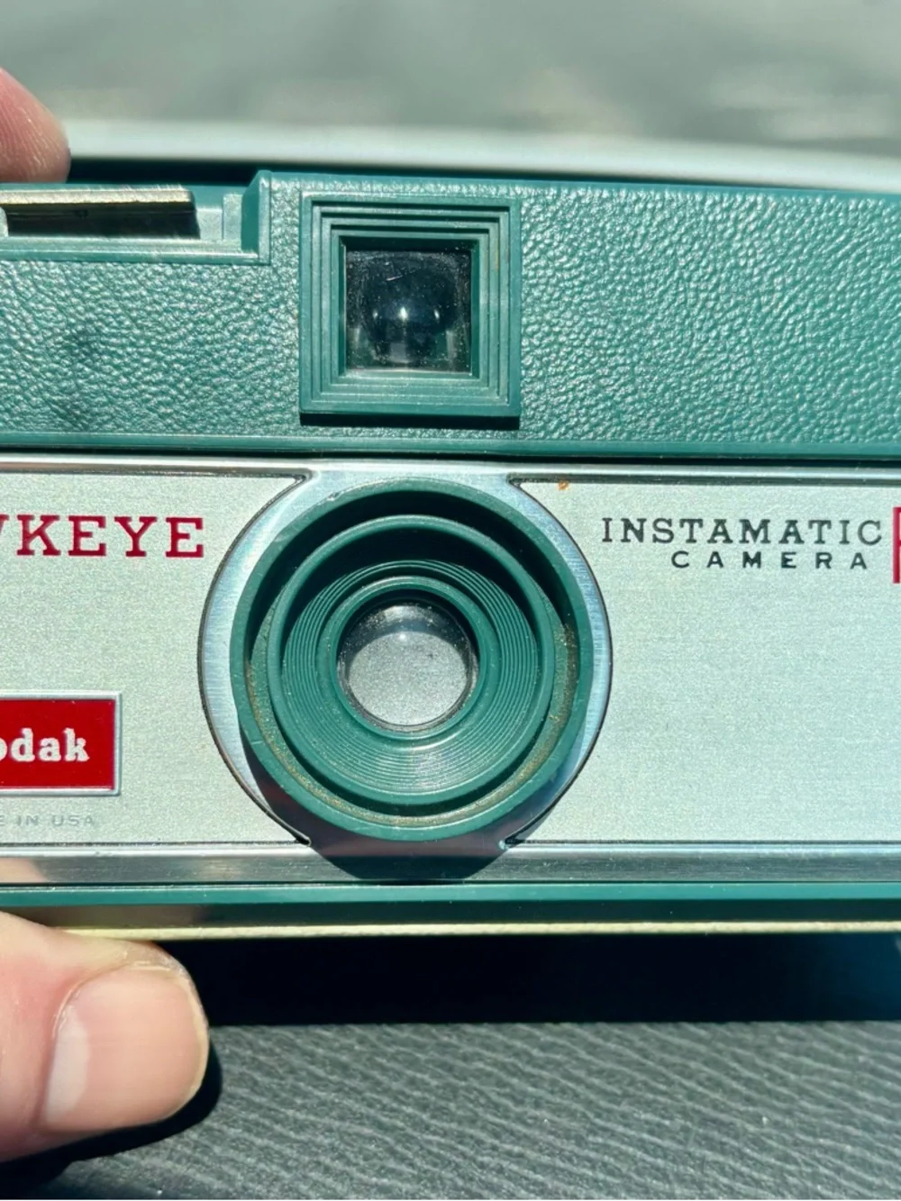 Kodak Hawkeye Instamatic Vintage Camera - Teal Lot
